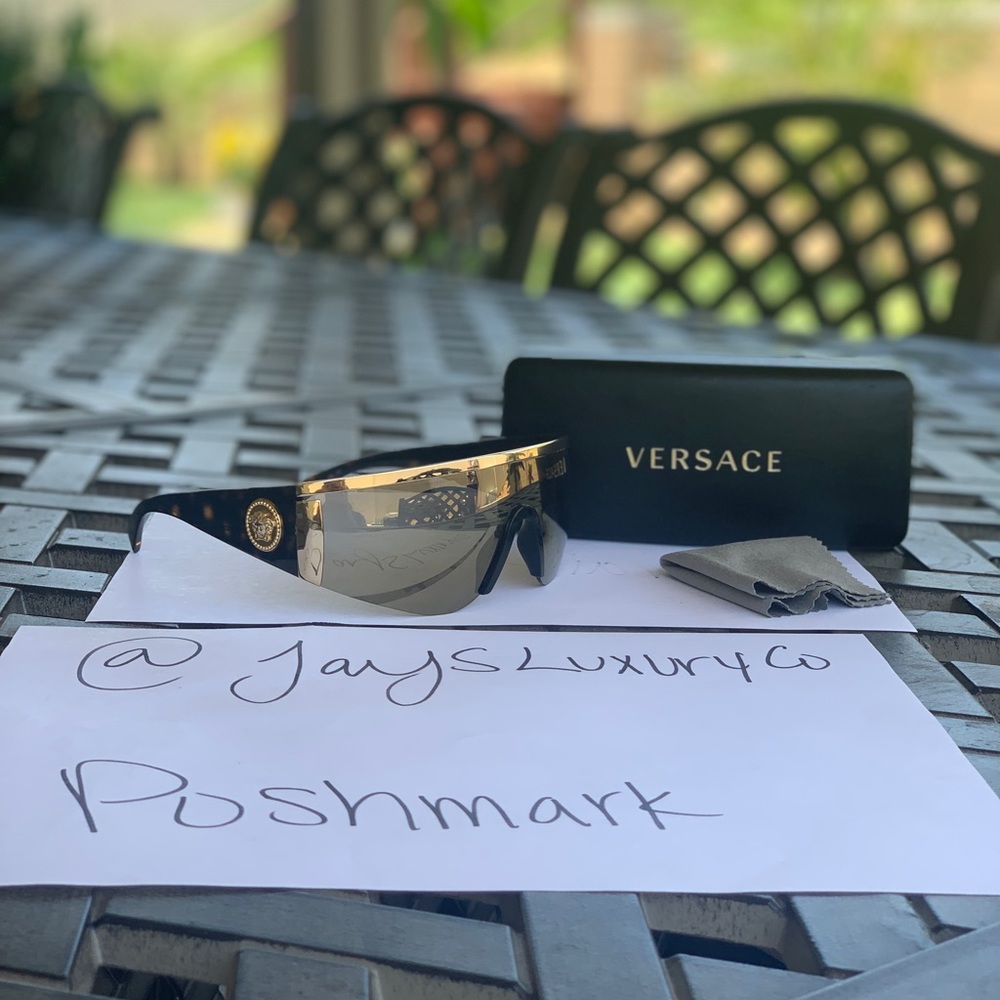 Versace HAVANA TRIBUTE VISOR SUNGLASSES